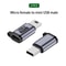 Micro To Mini USB Female Converters USB C Adapter For IPhone 1413 Xiaomi Samsung Lightning Male Ch 12