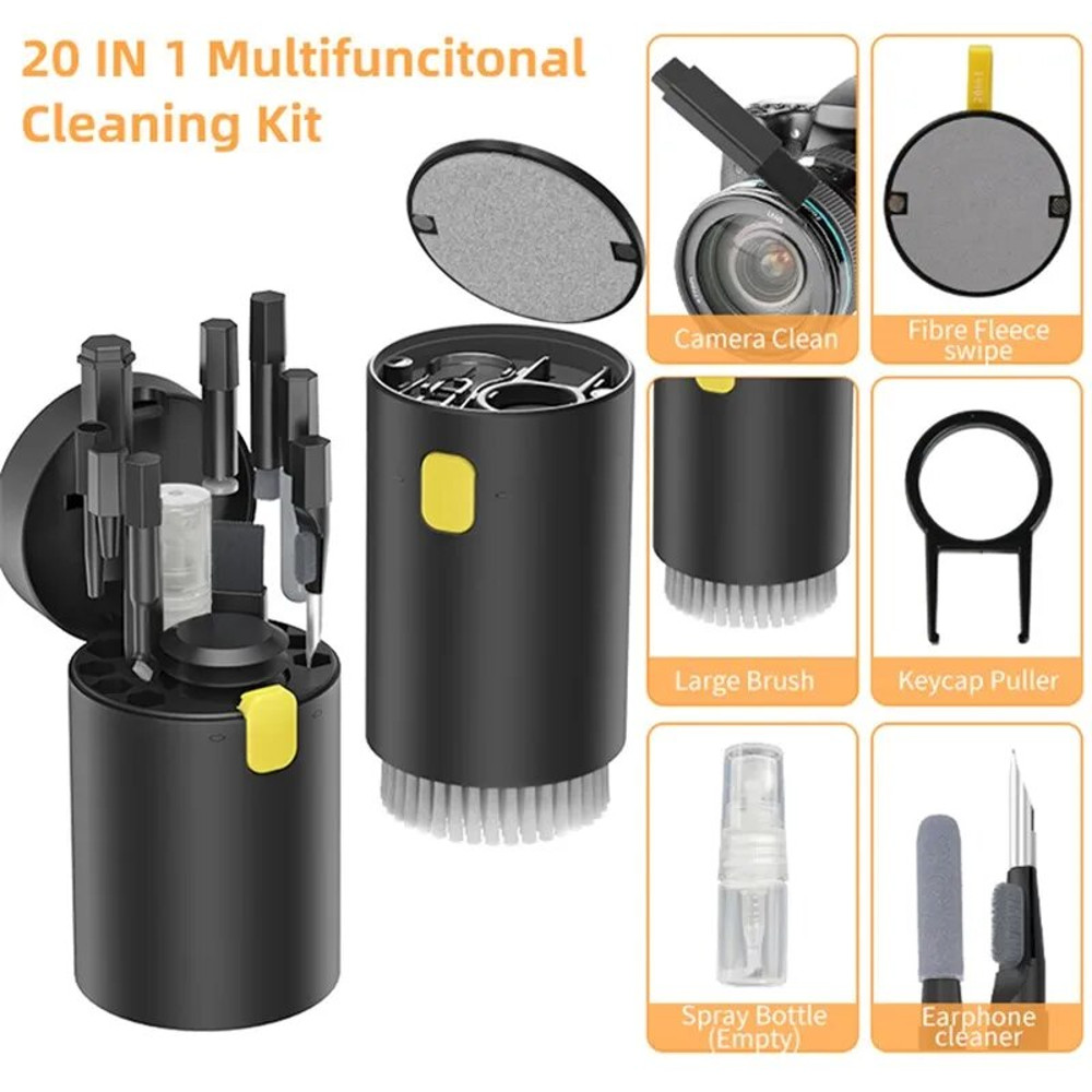 Digital Camera & Phone Cleaning Tool Set – Deep Cleaning Brush for Keyboard, Screen & Charging Port