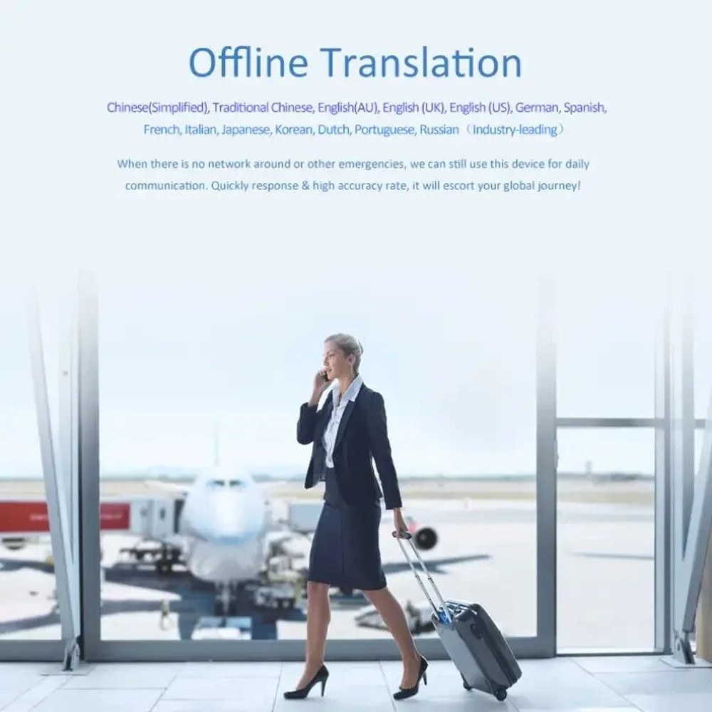 Smart Translator Device AIPowered Voice Image Language Translator For 138 Languages 2