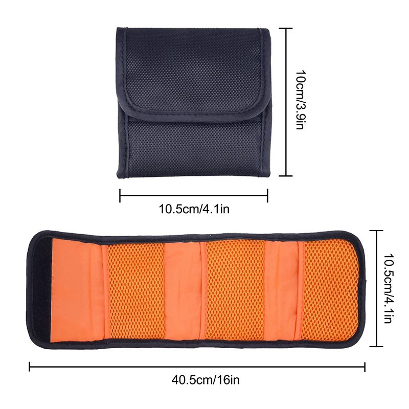 Camera Lens Filter Bag 3Pocket Pouch for 82mm Filters ND UV CPL Protective Holder Travel W