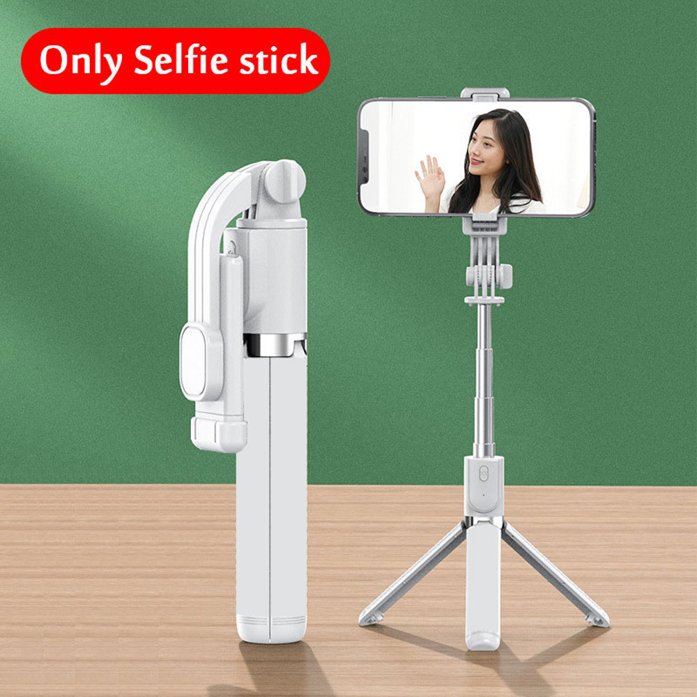 Portable Bluetooth Selfie Stick with Tripod, Retractable Multifunctional Phone Holder & Wireless Remote Shutter