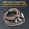 Original KZ Headphone Cord 8 Strands Gold Silver Copper Cube Mixed Upgrade Cable Headset Wire CRAZ