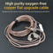 Original KZ Headphone Cord 8 Strands Gold Silver Copper Cube Mixed Upgrade Cable Headset Wire CRAZ