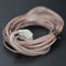 Original KZ Headphone Cord 8 Strands Gold Silver Copper Cube Mixed Upgrade Cable Headset Wire CRAZ