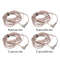 Original KZ Headphone Cord 8 Strands Gold Silver Copper Cube Mixed Upgrade Cable Headset Wire CRAZ