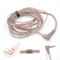 Original KZ Headphone Cord 8 Strands Gold Silver Copper Cube Mixed Upgrade Cable Headset Wire CRAZ