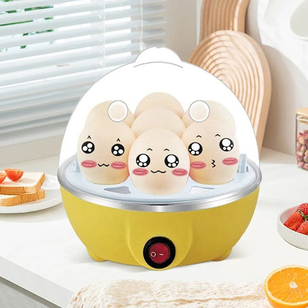MultiFunctional 7 Egg Cooker With Automatic Power Off Steamed Egg Custard  Boiled Egg Machine For H 4