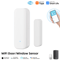 Tuya WiFiZigbee Window Door Sensor Smart Home Security Alarm System With Alexa Google Home Voice C 7
