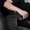 Leather Car Armrest Box Pad Memory Foam Center Console Arm Rest Protector Cover with Storage Pocket Elbow Rest Cushion