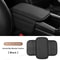 Leather Car Armrest Box Pad Memory Foam Center Console Arm Rest Protector Cover with Storage Pocket Elbow Rest Cushion