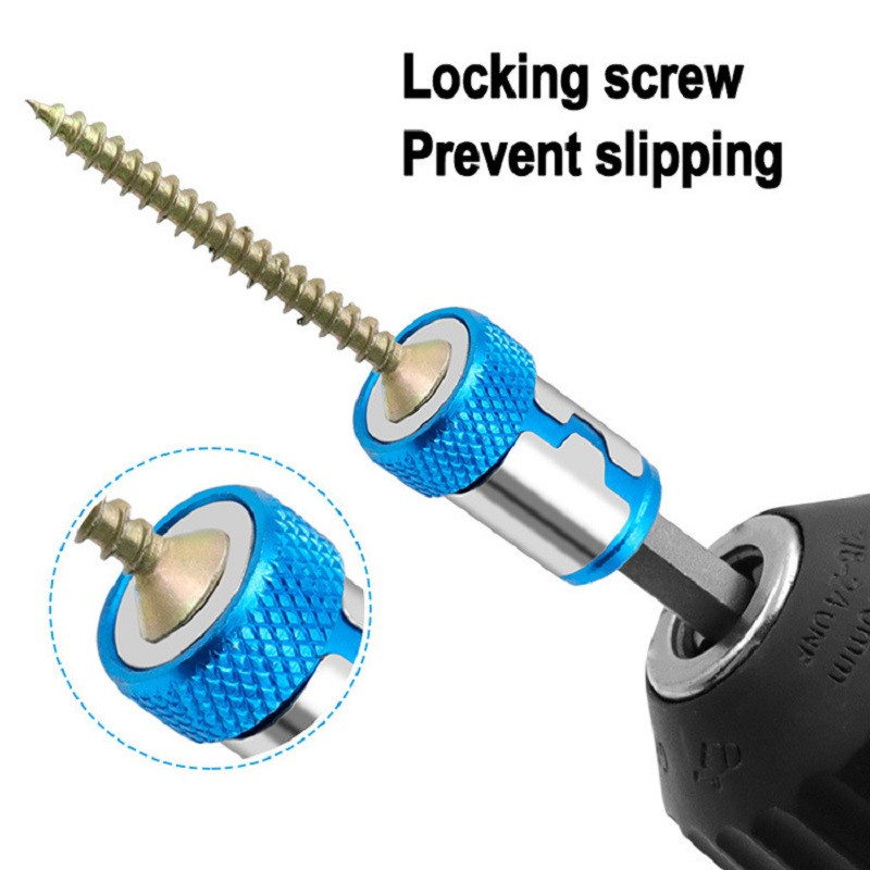 Universal Magnetic Ring For Screwdriver Bits Alloy Anti Corrosion Strong Magnetizer Drill Bit Ring 4