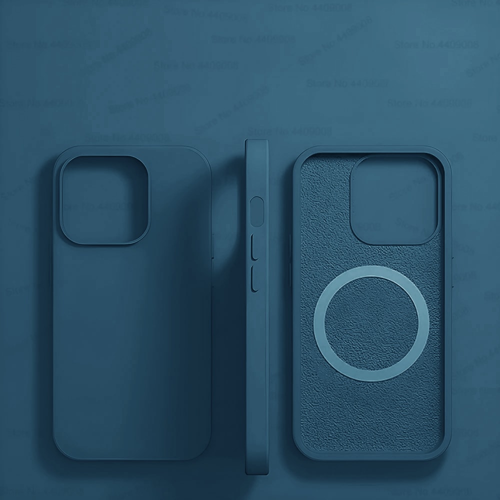 MagSafe Liquid Silicone Magnetic Case For IPhone 161514131211 Pro Max Wireless Charging Shockproo 0