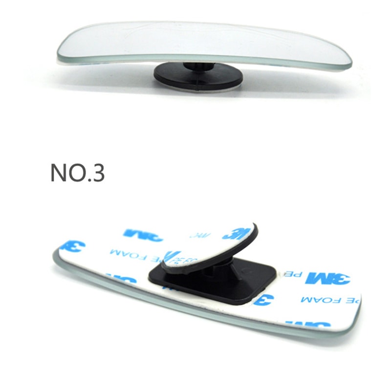Universal Car Blind Spot Mirrors (2pcs), 360 Rotatable Wide Angle Parking Mirrors with 3M Adhesive for Enhanced Safety