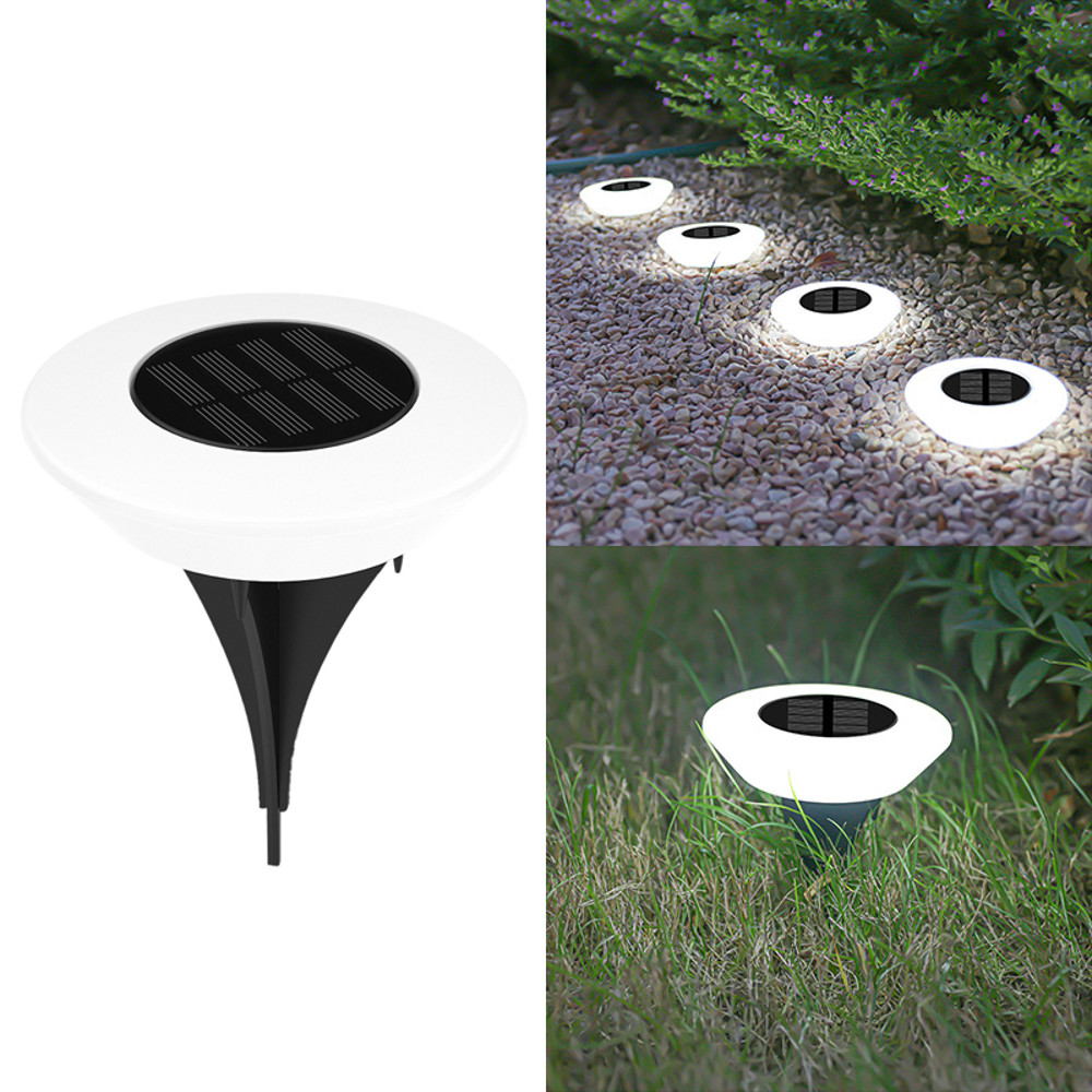 360 Solar Lights Outdoor Lamp IP65 Waterproof LED Floor Lights For Garden Yard Driveway  Patio 8