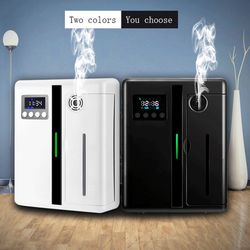 wall mounted aroma diffuser for hotels 160ml scent machine with fan for large areas, lobby & home
