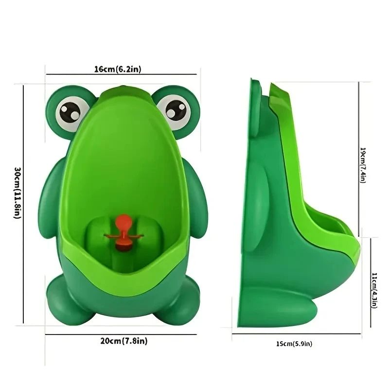 Cute Frog Potty Training Urinal For Boys With Fun Aiming WallMounted Toilet Urinal Trainer For Todd 4
