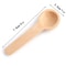 10Pcs Mini Wooden Spoons For Kitchen Seasoning Honey Coffee Salt Spice Jars Natural Wood Measuring 5