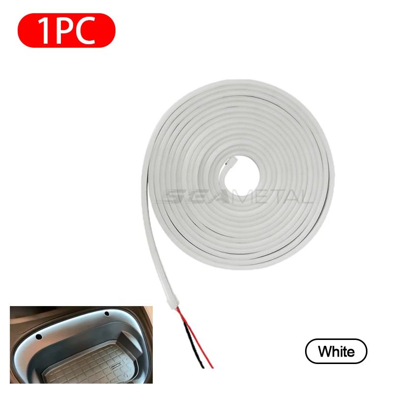 Car Park Frunk Brighten LED Strip Modified Ambient Light 5M Waterproof For Tesla Trunk Atmosphere 7