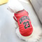 Basketball Jersey Dog Shirts Lightweight Mesh Sportswear For Puppies Cats Breathable Summer Pet Cl 1