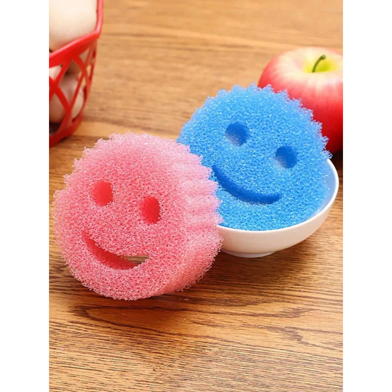Dishwashing Sponge Cloth HeavyDuty Scouring Pad For Kitchen Bath StainResistant OdorFree Magic Cle