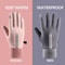 Winter Gloves For Women Thermal Fleece Cycling Bike Gloves Windproof Waterproof Cold Resistance Mi 1