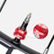 Bike Tubeless Tire Presta Valve Nut Aluminum Ultralight Valve Cap For MTB Road Bicycle Rim Cycling 5