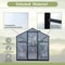 Premium Outdoors Greenhouse With Lockable Door And Adjustable Roof Vent For Durable Gardening 1