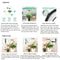 Plant Grow Light LED Growing Lamp Full Spectrum Height Adjustable Auto Timer Indoor Plant Light Sol 2