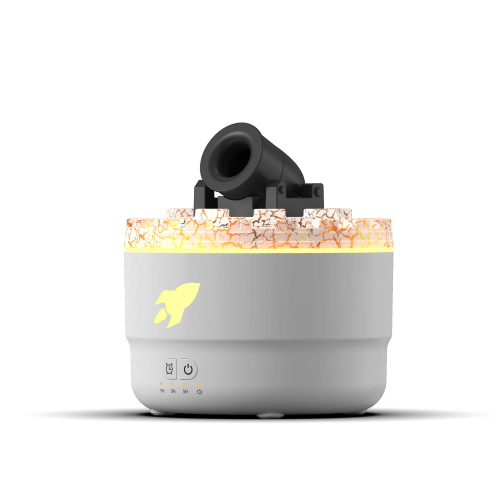 Cannon Aromatherapy Diffuser Jellyfish Spray Air Humidifier 7 Color LED Night Light Essential Oil D 7