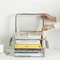 Foldable Transparent Waterproof Book Organizer Storage Box For Home School Dorm 2