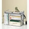 Foldable Transparent Waterproof Book Organizer Storage Box For Home School Dorm 4