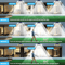 LED Solar Power Wall Lights PIR Motion Sensor Outdoor Garden Security Lamp 3 Mode Waterproof Flood 5