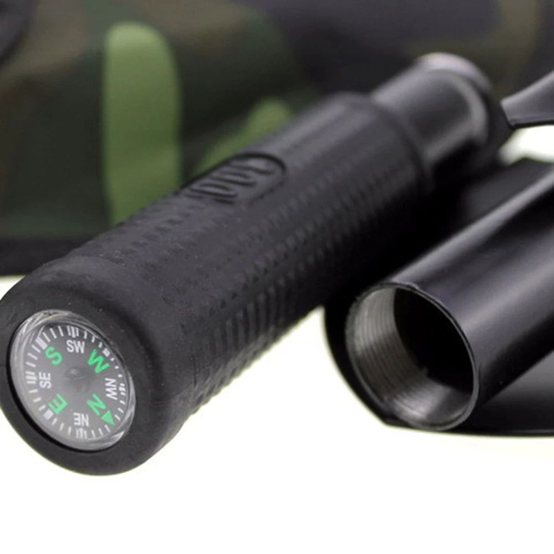 Multi Purpose Survival Shovel Portable Foldable Military Shovel For Camping Hiking Off Road Emerge 3