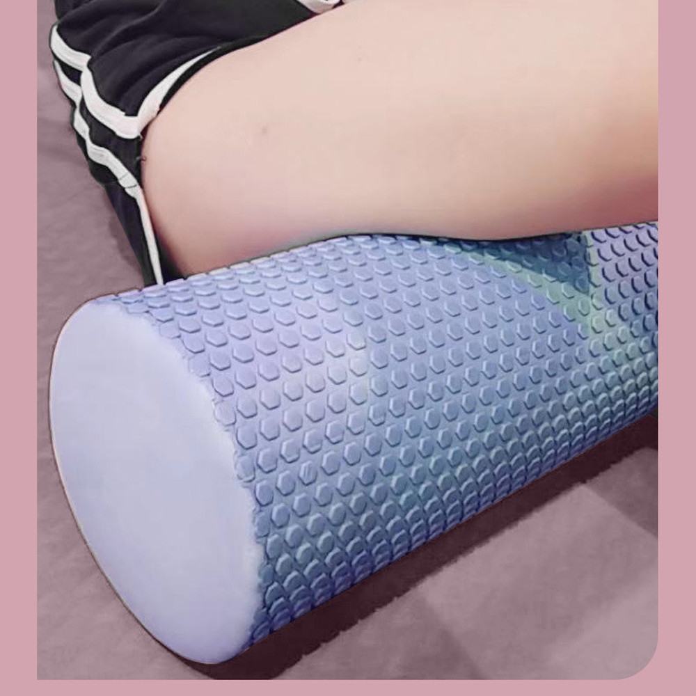 EVA Foam Yoga Roller 95cm X 297cm HexagonalRound Massage Roller For Pilates Muscle Recovery Home W 4