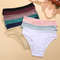 Womens Cotton Underwear 6 Piece Set Sexy Comfortable Briefs Soft Stretch Lingerie In Striped Soli 1
