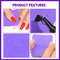 Lint-Free Nail Polish Remover Cotton Wipes, UV Gel Tips Cleaner Pad for Polish & Manicure Art