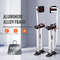 Adjustable Aluminum Tool Stilts with Protective Knee Pads, Heavy-Duty Non-Slip Work Stilts for Home