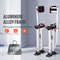 Adjustable Aluminum Tool Stilts with Protective Knee Pads, Heavy-Duty Non-Slip Work Stilts for Home