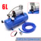 Air Horn Kit 6L mit 100 PSI 12V, Compact Luft Kompressor & Auto Tire Inflator Compressor