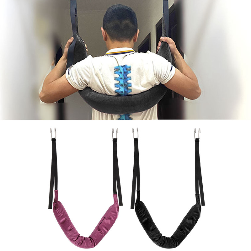 Soft Comfortable Spine Decompression Device With Lightweight Back Stretcher For Home Office Car Tr 3