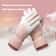 Waterproof Thickened Thermal Ski Gloves for Couples, Cold-Proof Touch Screen Non-Slip Snow Gloves with Adjustable Fit