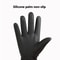 Waterproof Thickened Thermal Ski Gloves for Couples, Cold-Proof Touch Screen Non-Slip Snow Gloves with Adjustable Fit