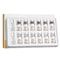Facial Microneedling Serum Yeast Freeze-Dried Powder Skin Care Set Anti-Aging Peptides Essence to Shrink Pores, Brighten