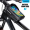 Mountain Bicycle Bag Hard Shell EVA Front Frame Bag for Road Bikes, Mobile Phone Handlebar Pouch Cycling Equipment