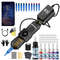 High Power Tattoo Pen Kit Hot Red Permanent Makeup Tattoo Gun Kit With Power Supply Cartridge Needl 0
