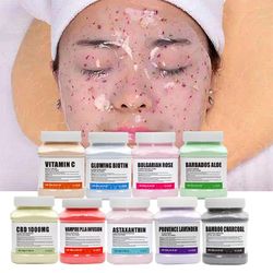 hydrated nourished jelly mask for facial professional rose smooth skin care powder peel off gel mask