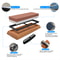 Professional Sharpening Stones Knife Sharpener Kit, Double-Side Whetstone Grinder Stone with Bamboo Base & Angle Guide