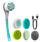 Electric Bath Brush Shower Cleaning Body Massage Brush Multifunctional Brush Spa Waterproof IPX7 Lo 6