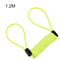Motorcycle Disc Lock Reminder Cable 1.2M Anti Thief Brake Lock Alarm Coil Tether for Motorbike Wheel Security Handgrip