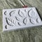 Rose Leaf Shape Chocolate Mold 3D Silicone Fondant Mold Leaf Candy Mold for DIY Cake Decorating Gum Paste Crafts Baking
